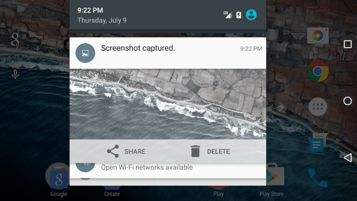 android m delete screenshot