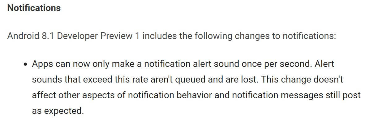 android oreo notificaions