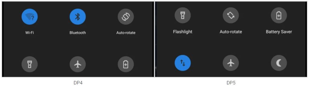 android p 5 quick settings
