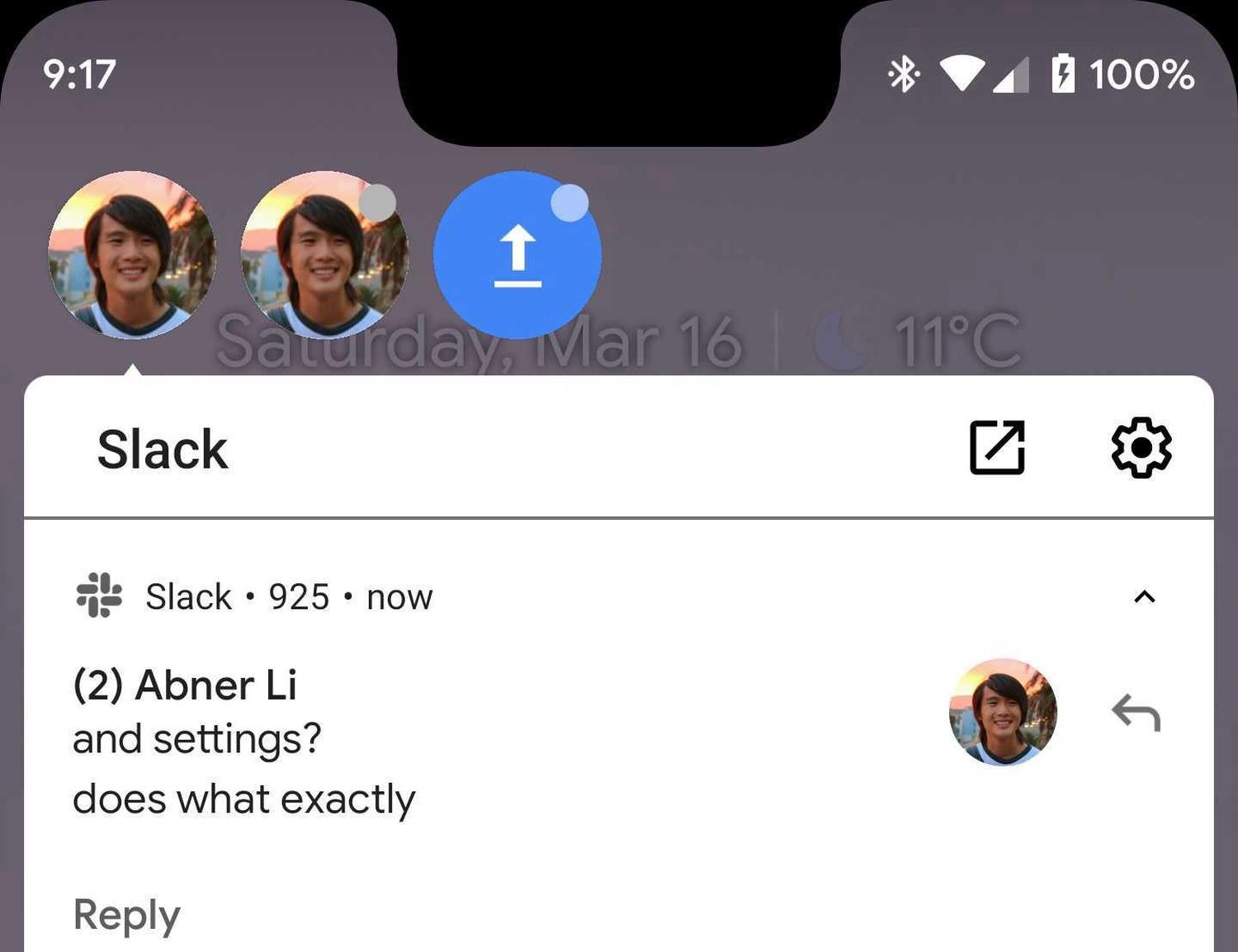 android q chat heads