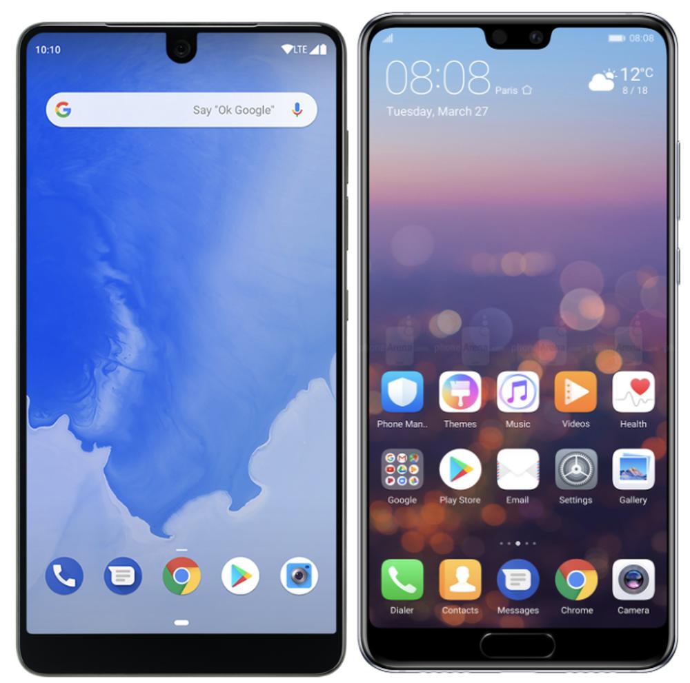 android smartphone notch