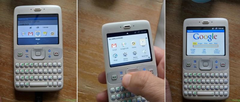 Sooner: Das war Googles erstes Android-Smartphone & so sah Android vor ...