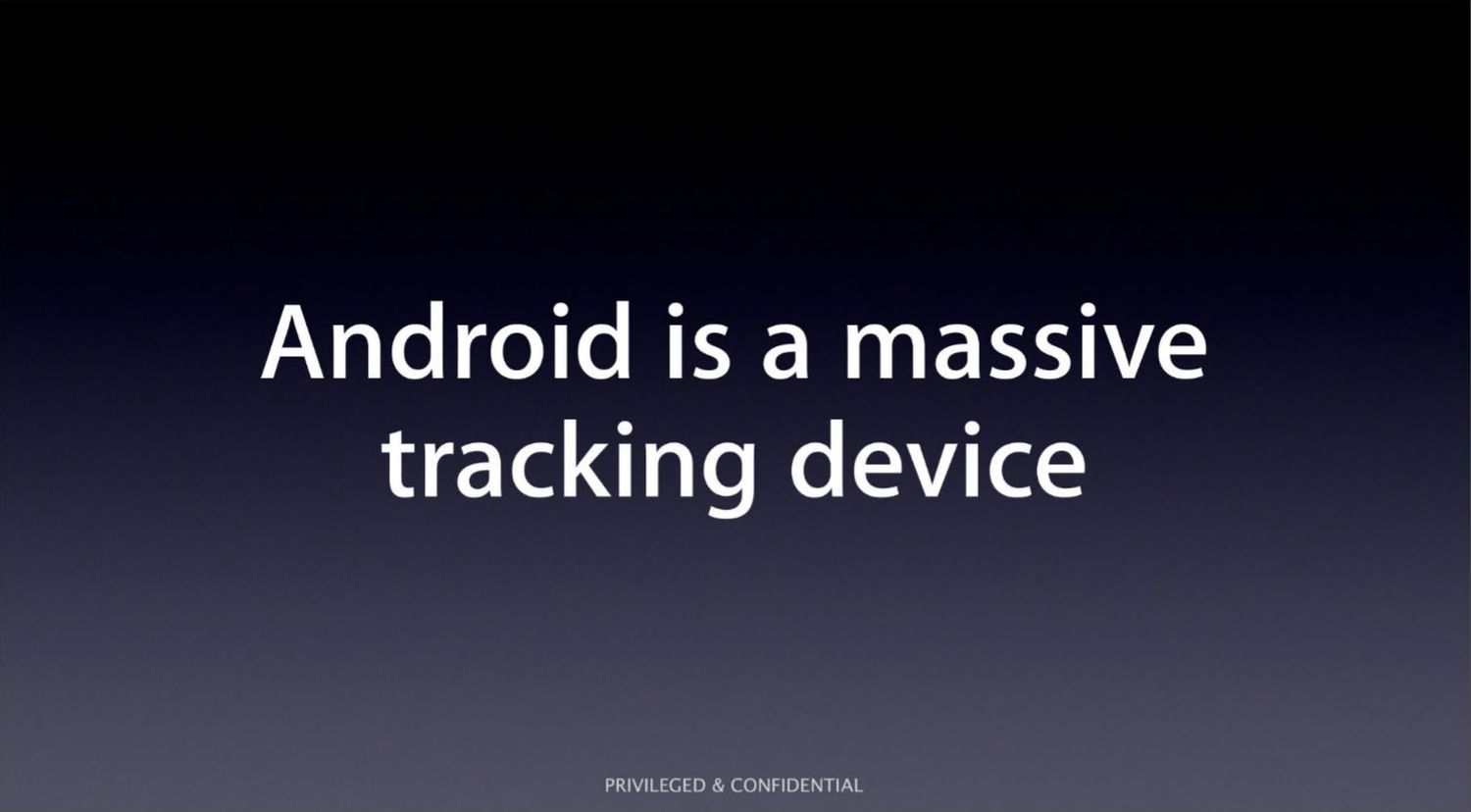 android tracking