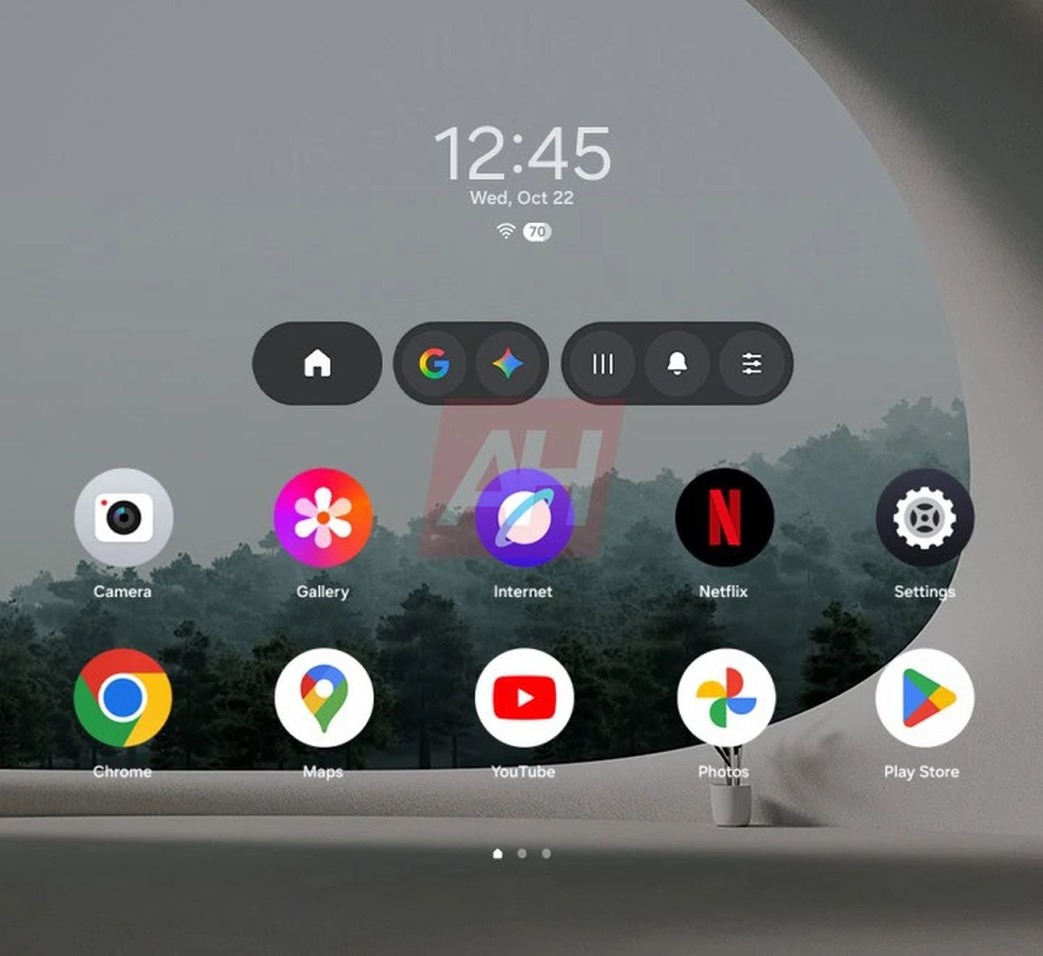 android xr auf samsung galaxy xr headset 1