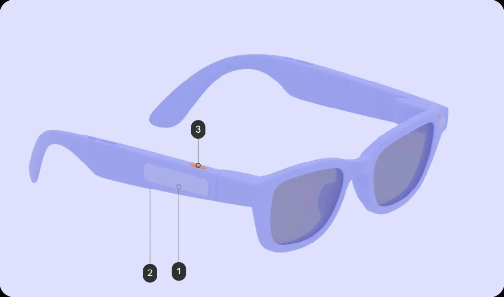 android xr brillen buttons