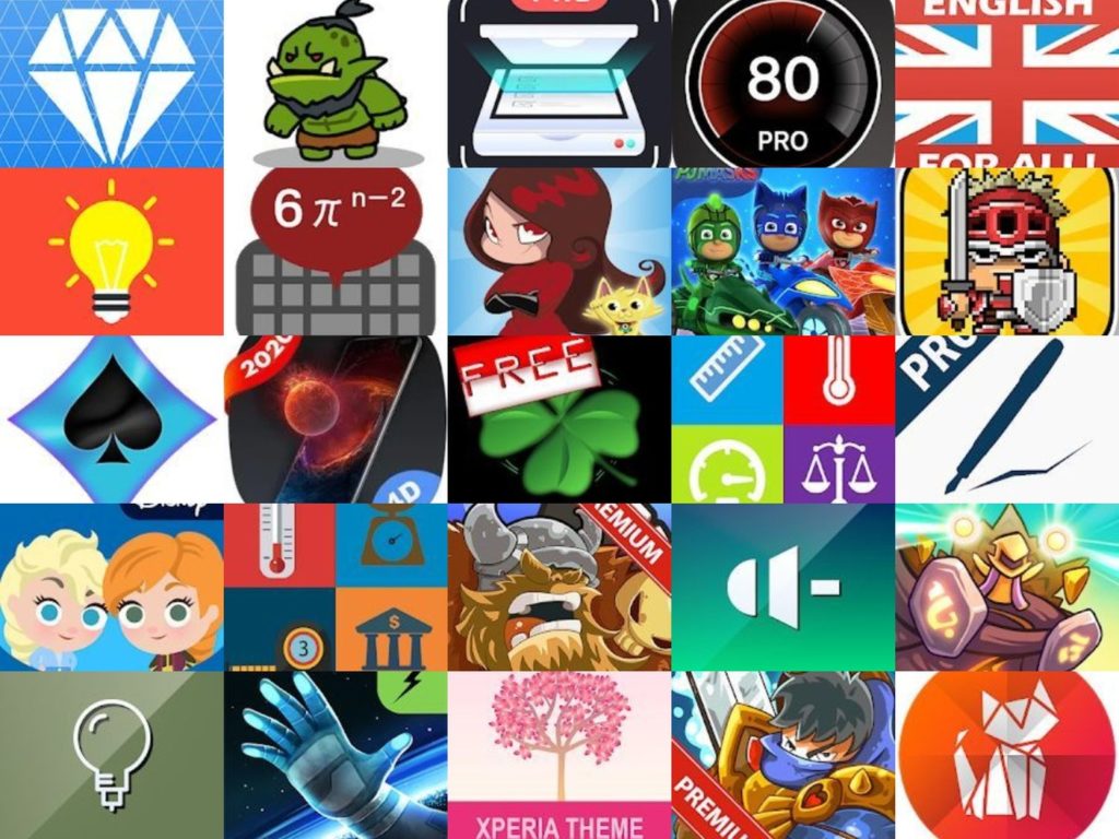 Google Play Store Aktion Diese 30 AndroidApps, Spiele, Icon Packs