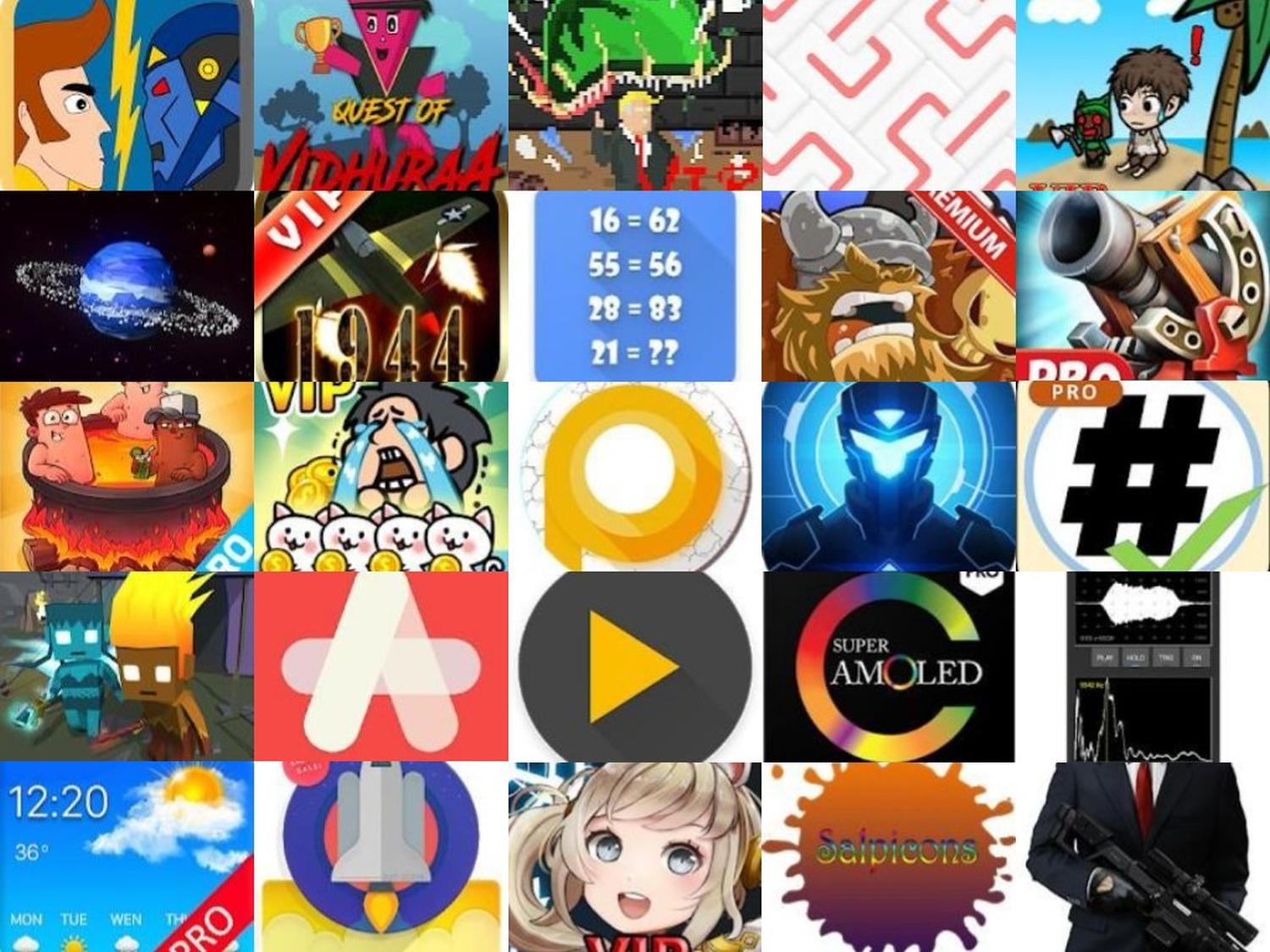 Google Play Store Aktion Diese 26 AndroidApps, Spiele, Icon Packs