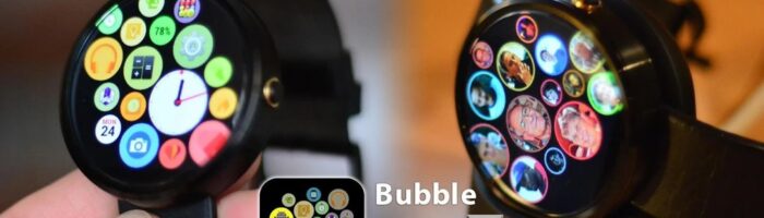 bubble watch face cover