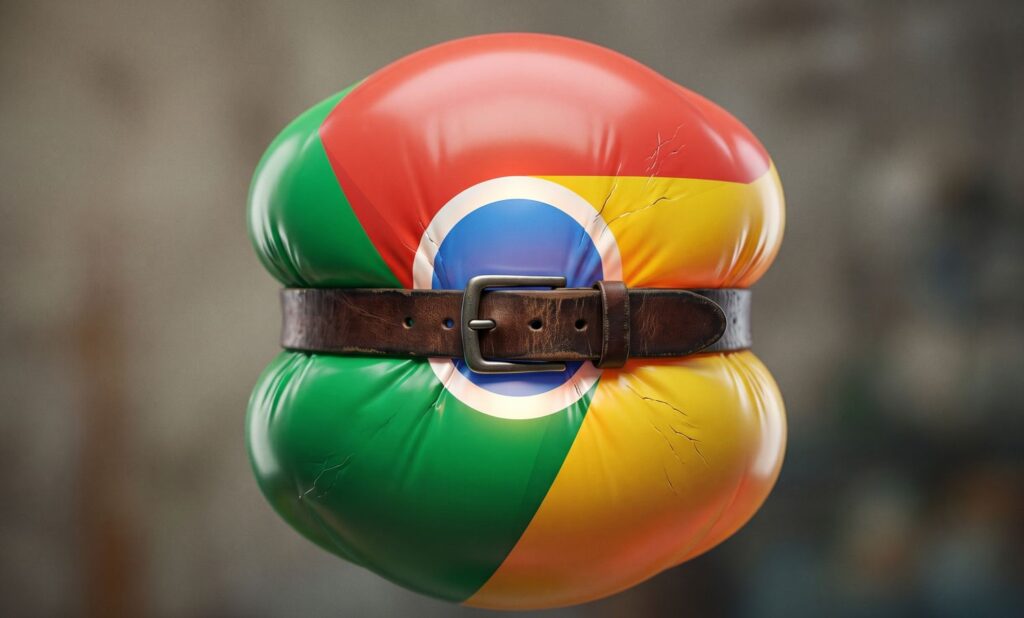 chrome logo fat