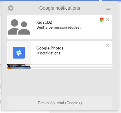 chrome notifications