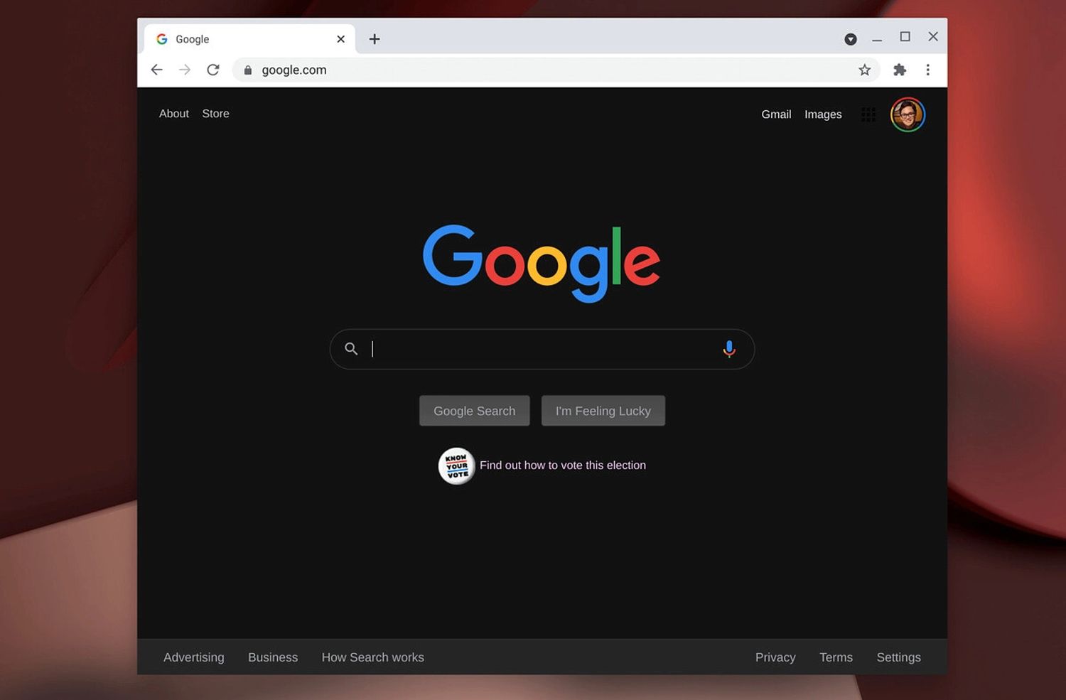 Chrome OS Dark Mode 3