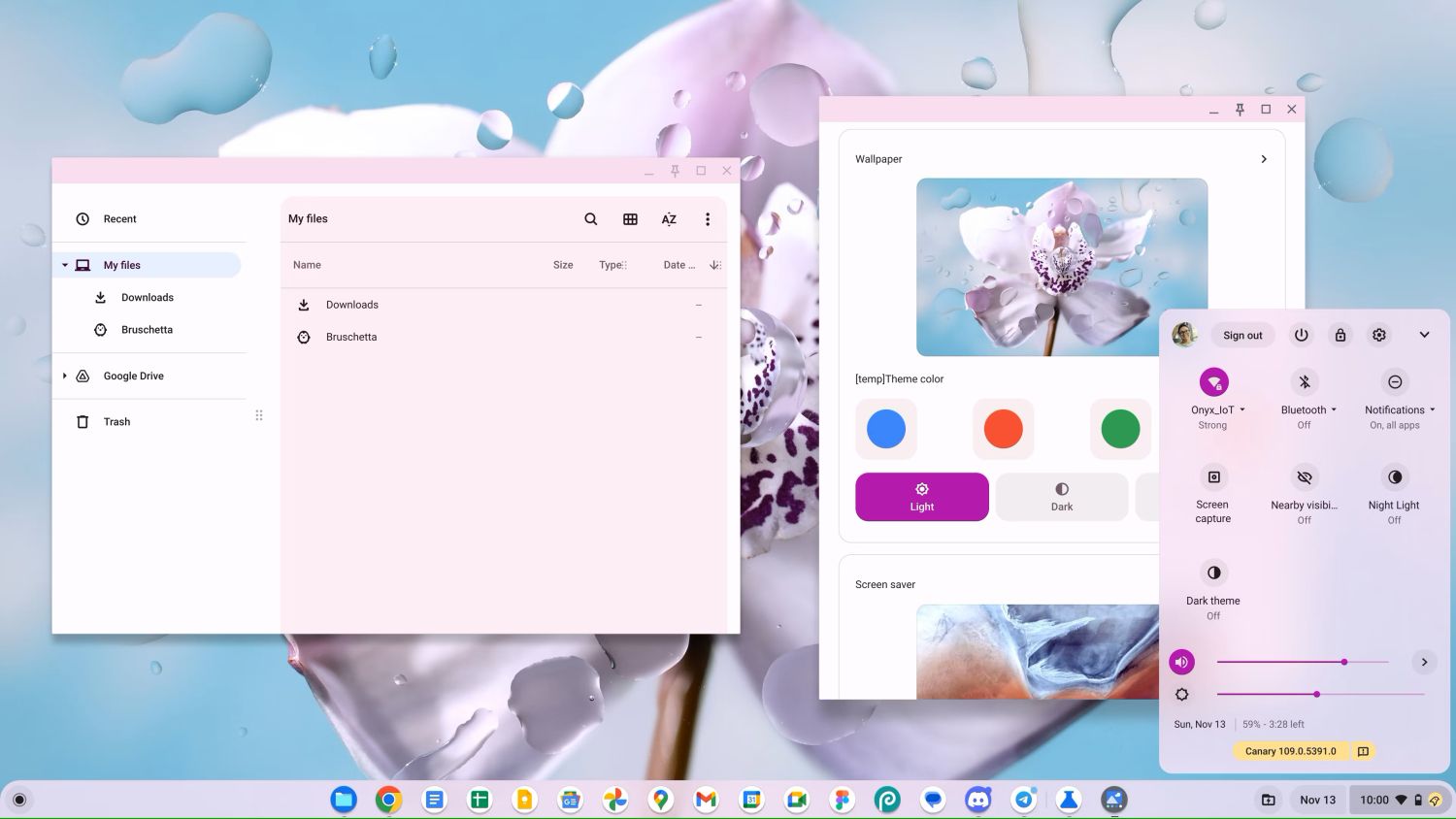 chrome os material you design 3