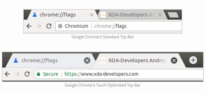 chrome os touch