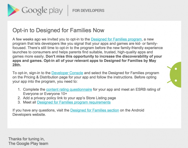 designed for families