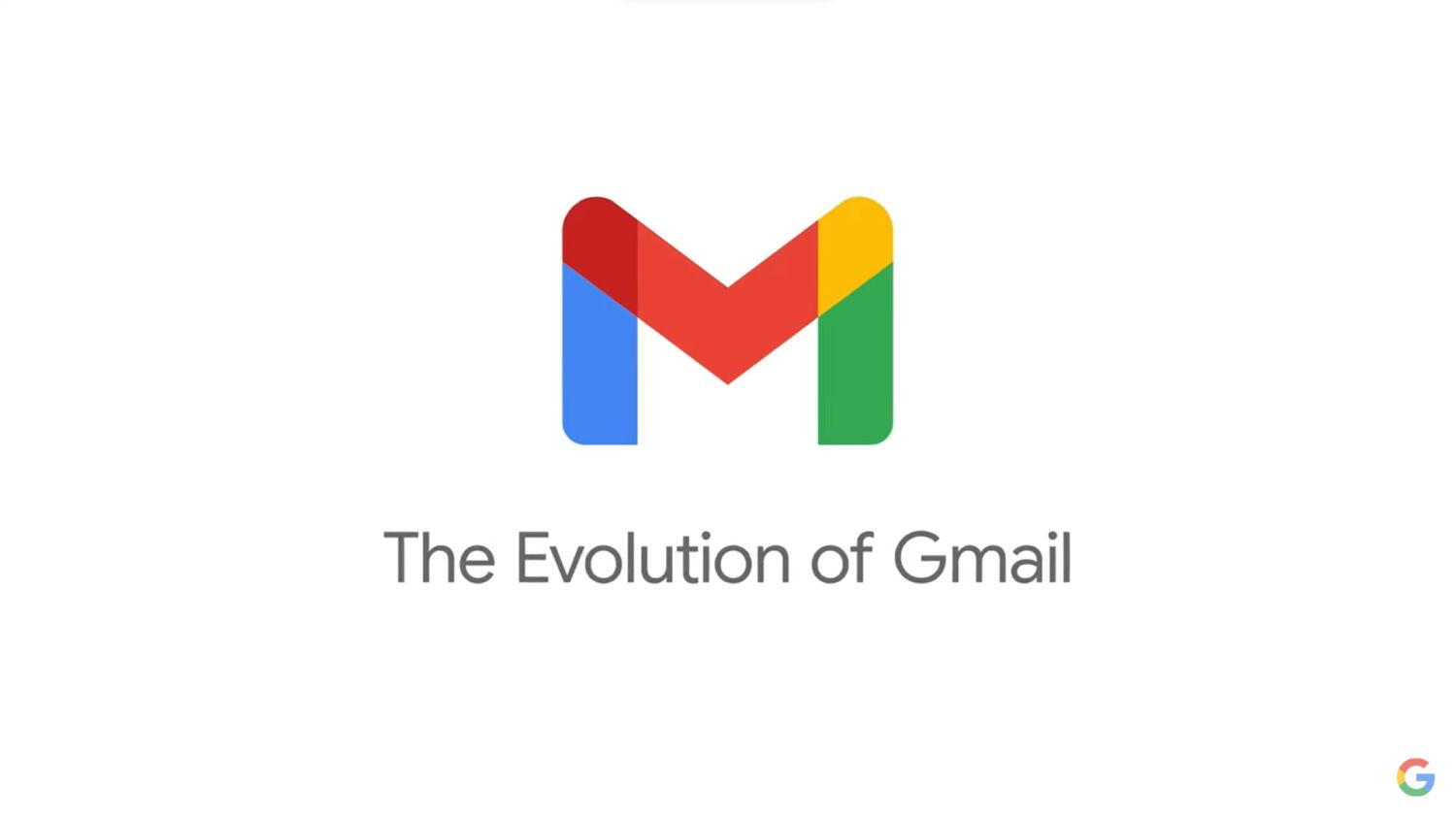 evolution of gmail