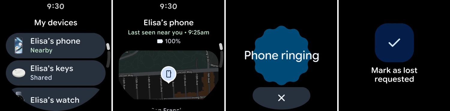 find hub app wear os