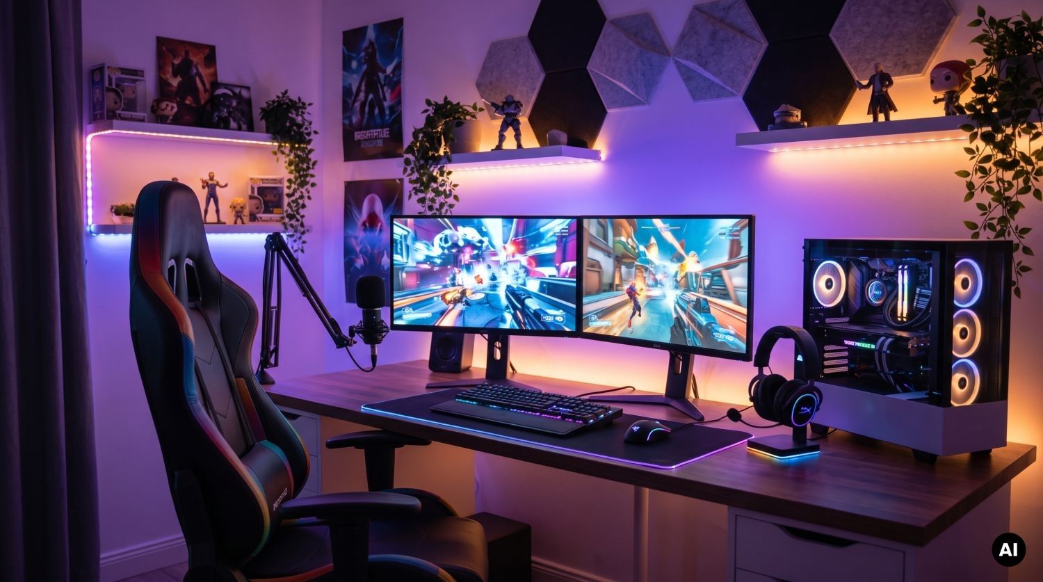 gaming setup