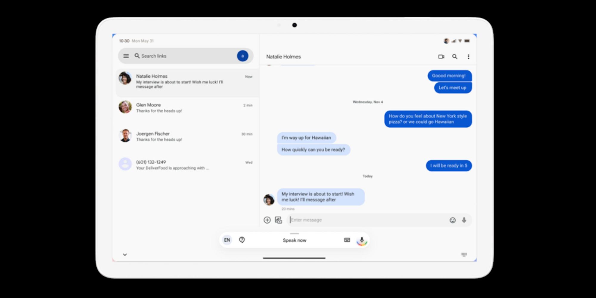gboard assistant voice typing