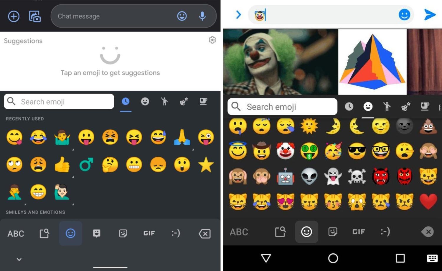 gboard emoji vorschlag