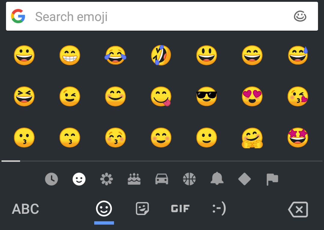 gboard emoji