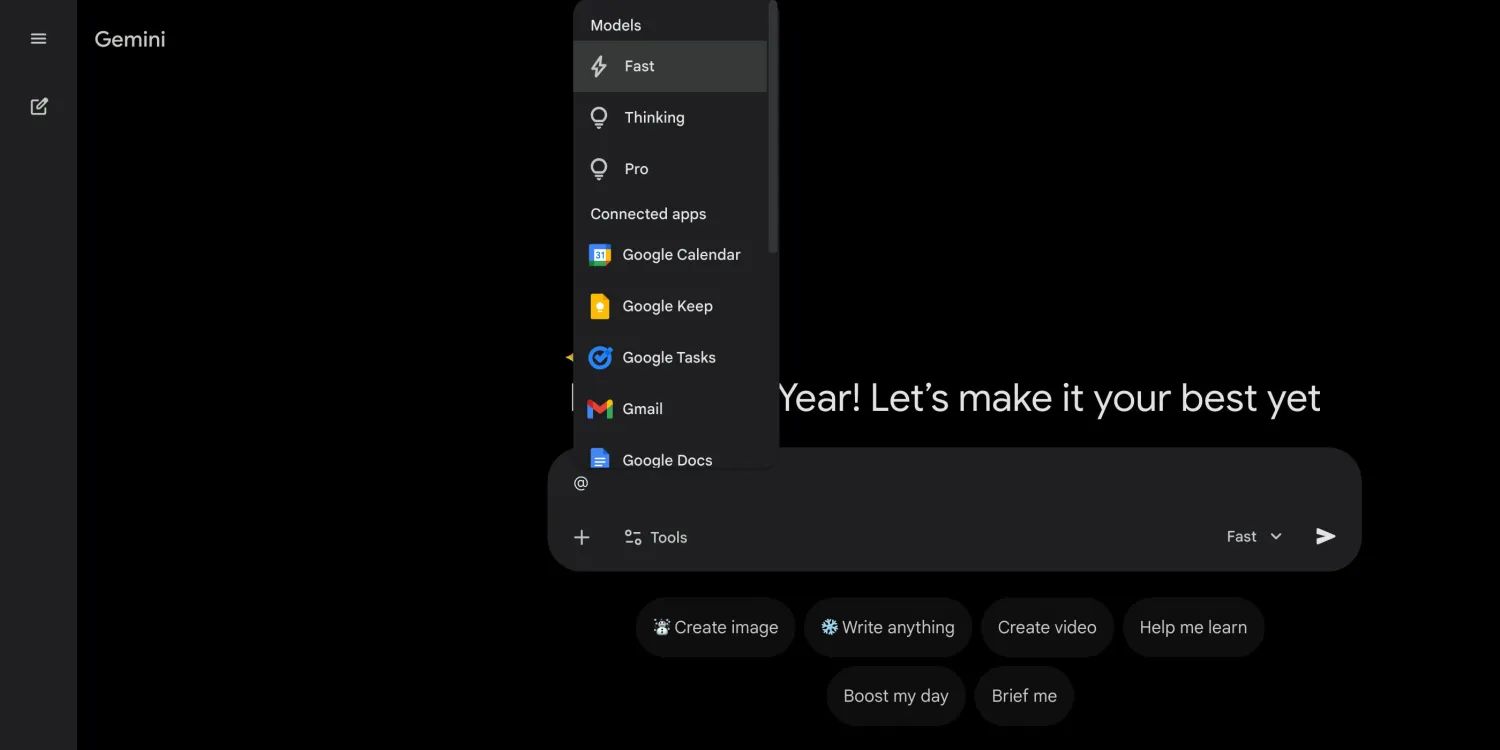 gemini model switcher