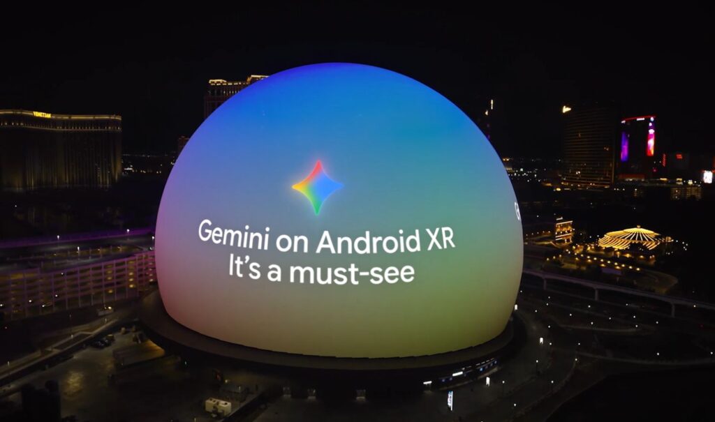 gemini on android xr must see las vegas sphere