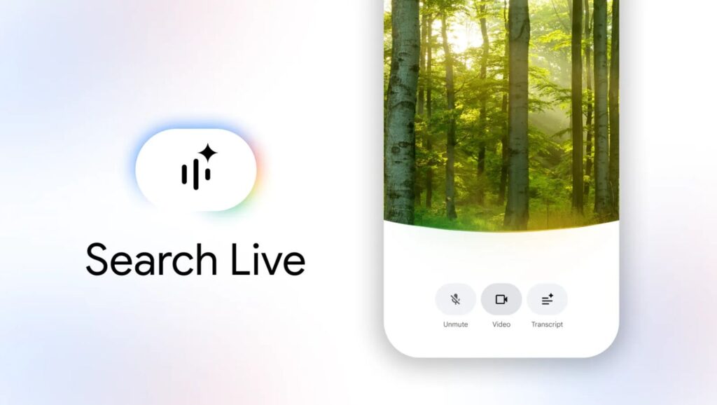 gemini search live