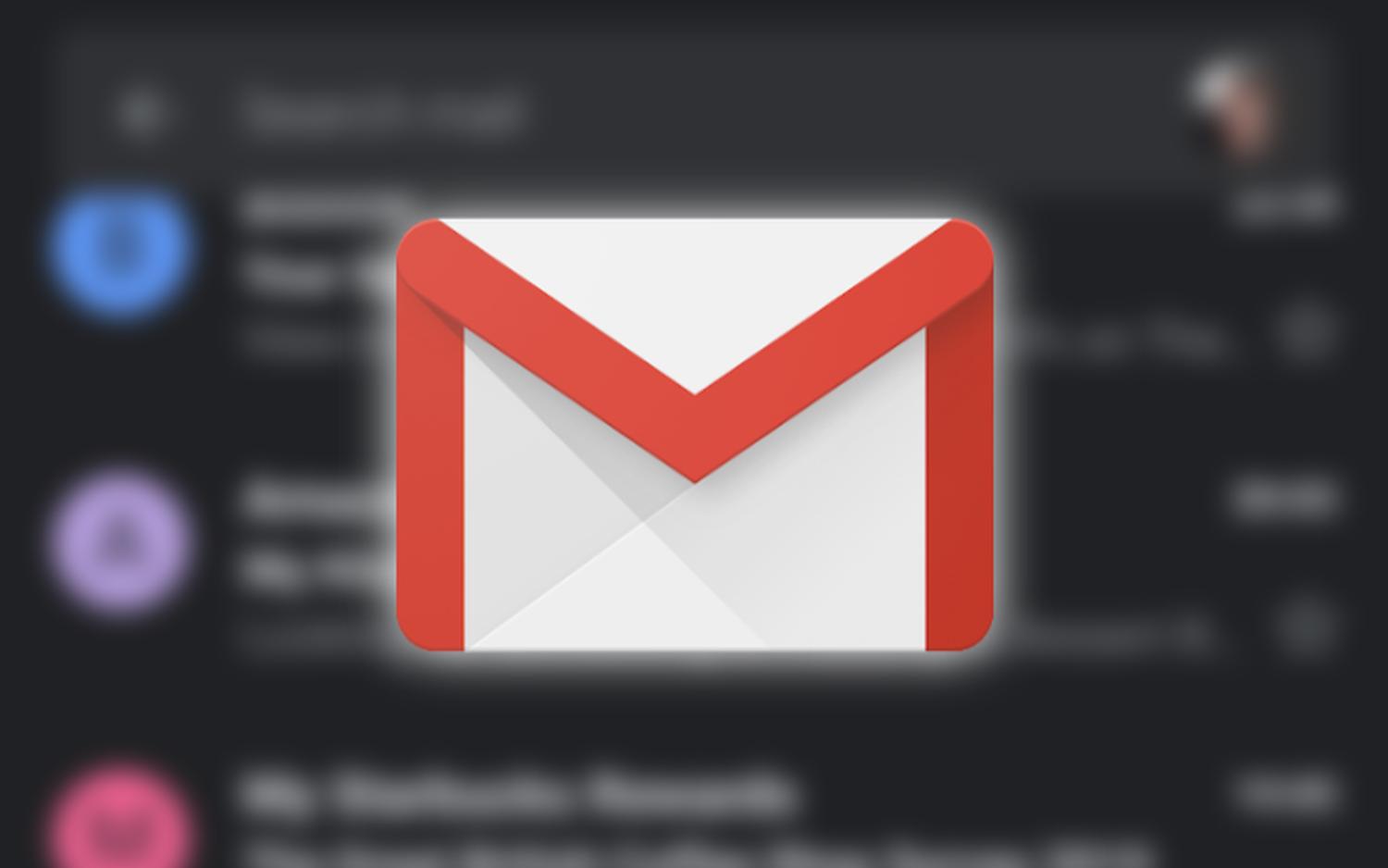 gmail dark logo