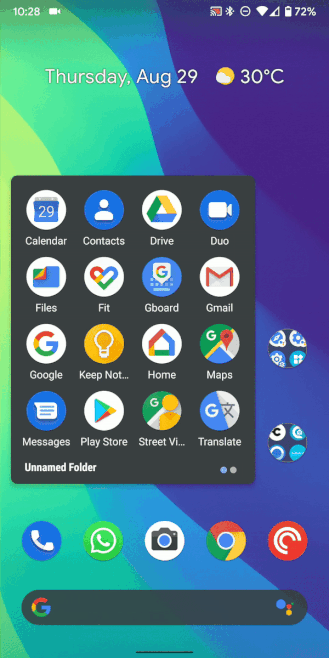 gmail dark mode animation