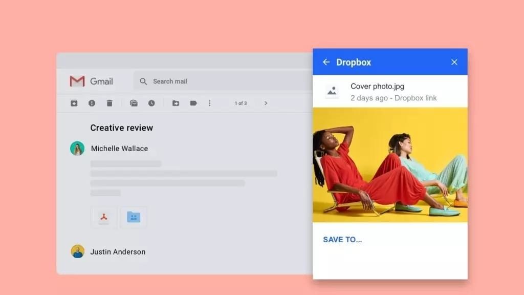 gmail dropbox