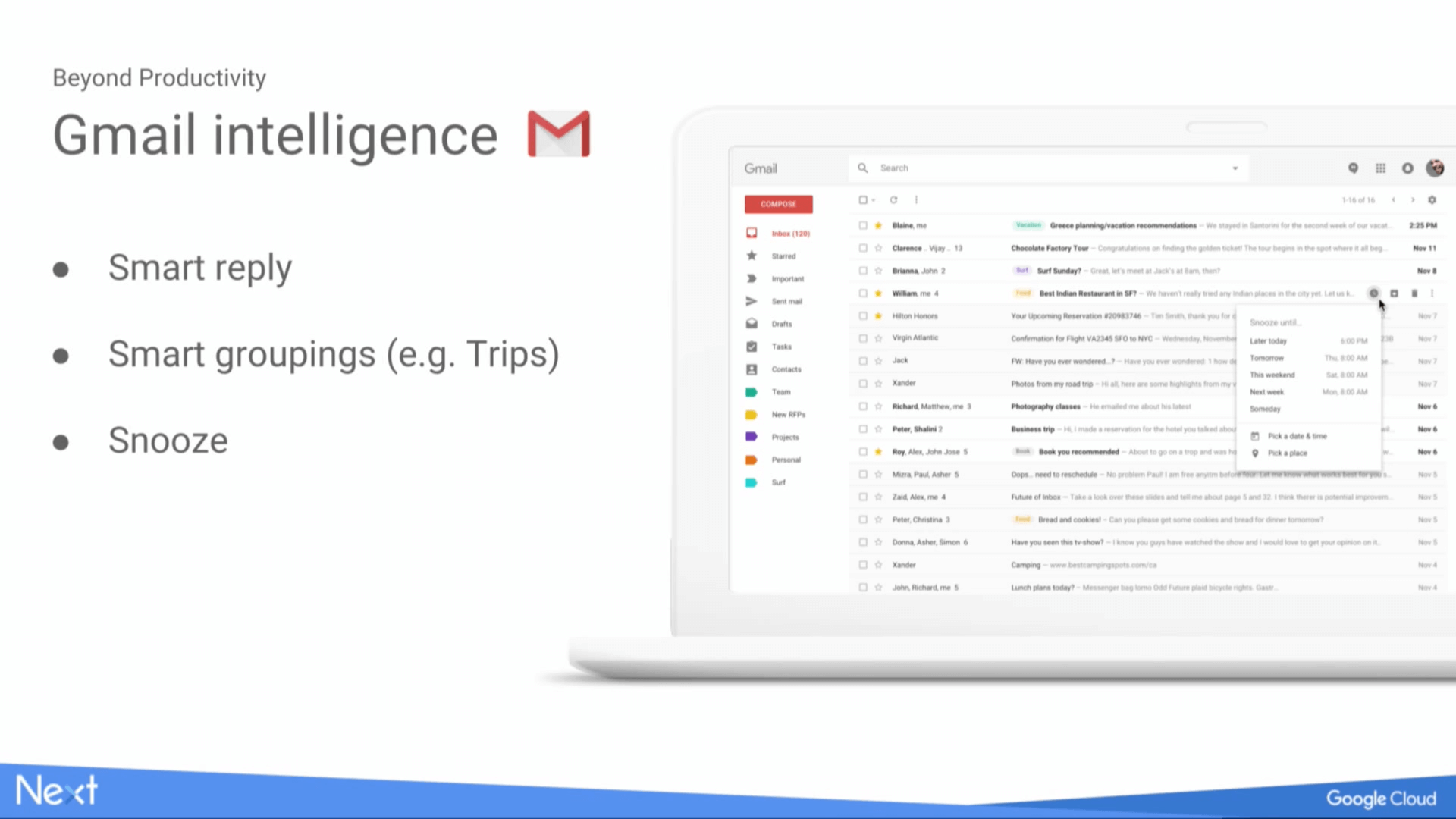gmail intelligence