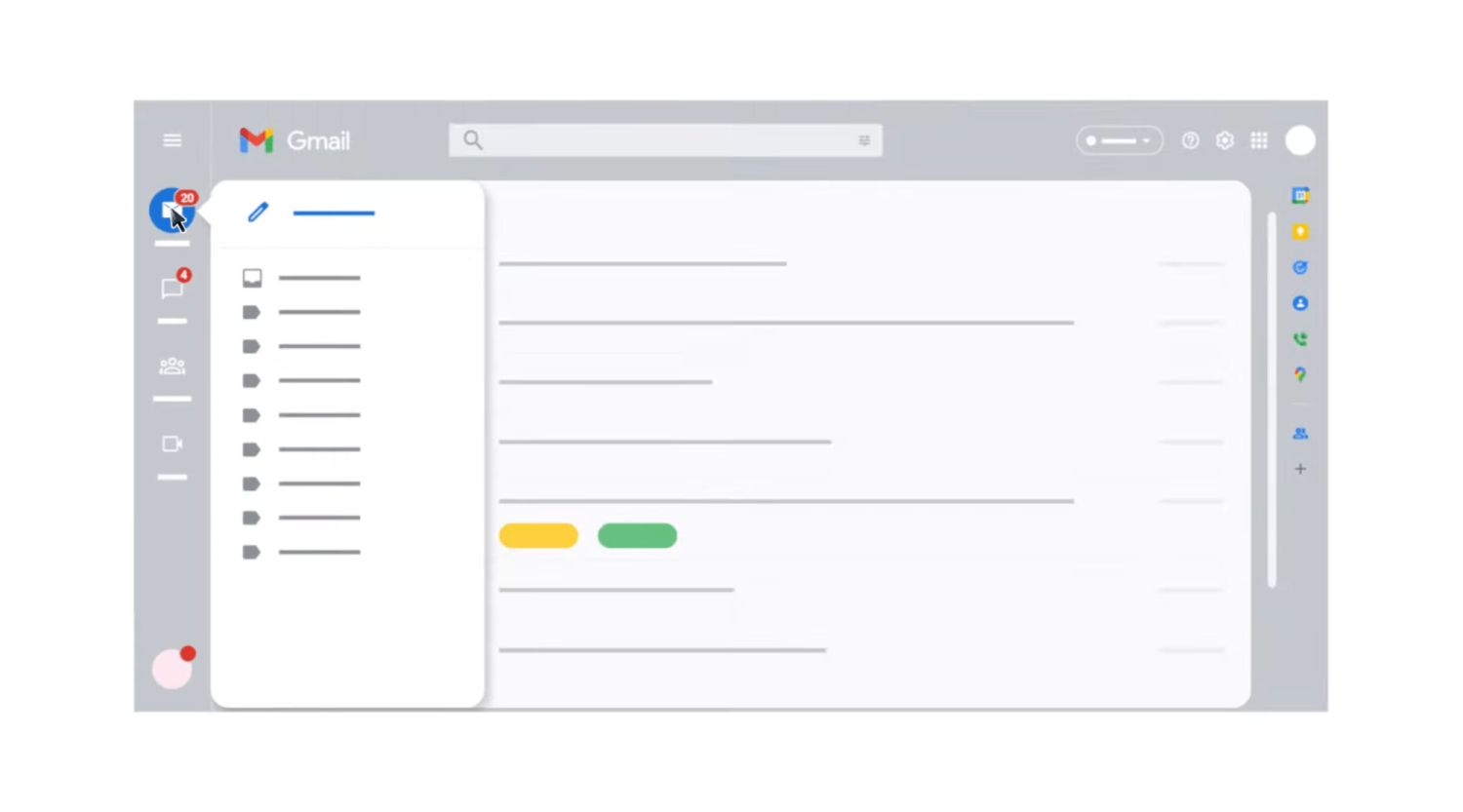 gmail redesign 2