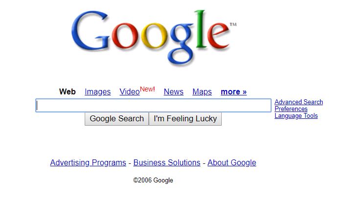 google 2006