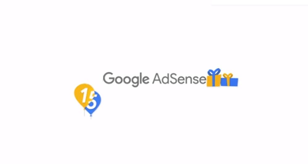 google adsense 15 years