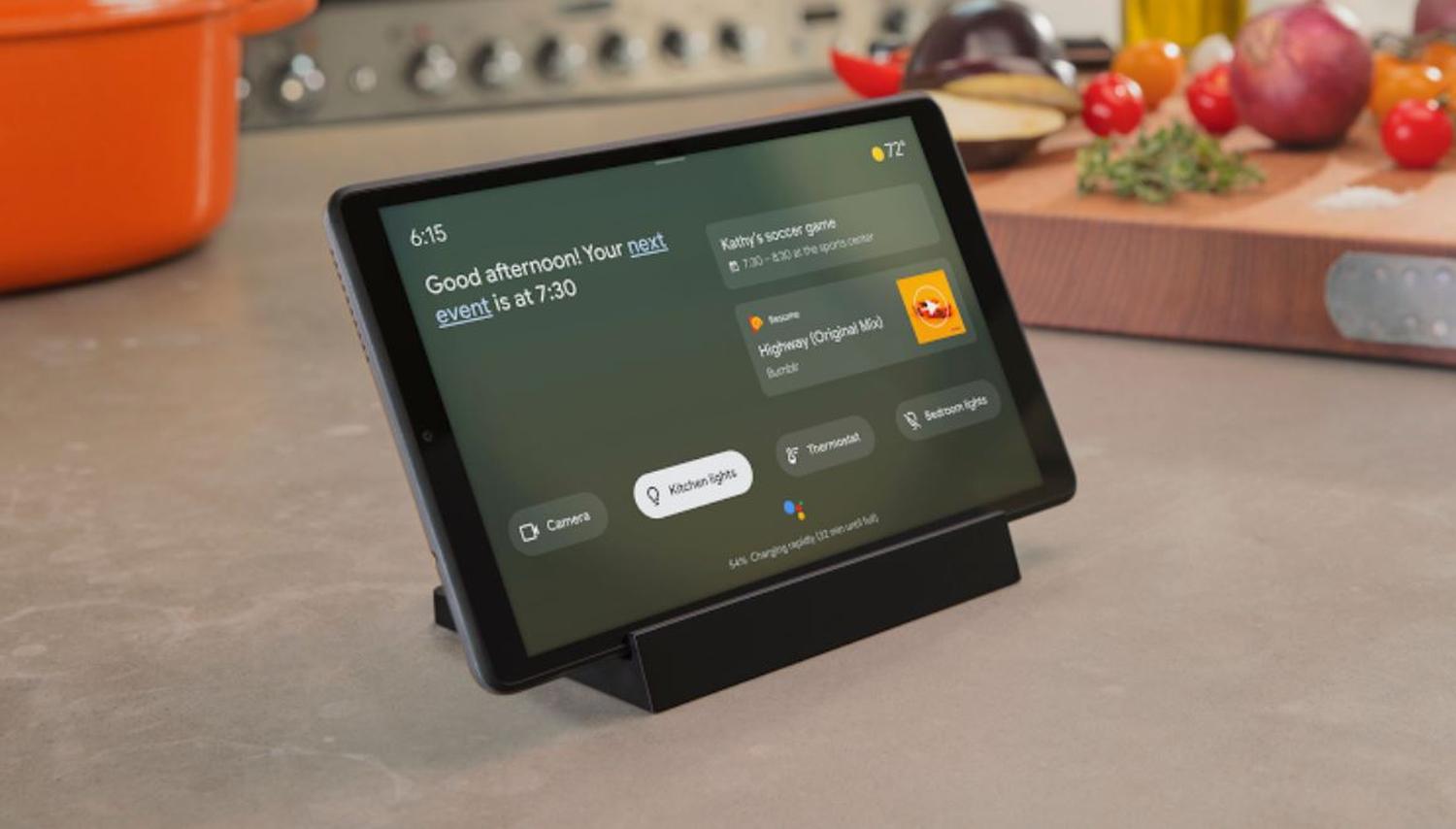 google assistant ambient mode tablet