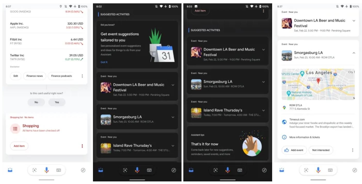 google assistant neuer feed