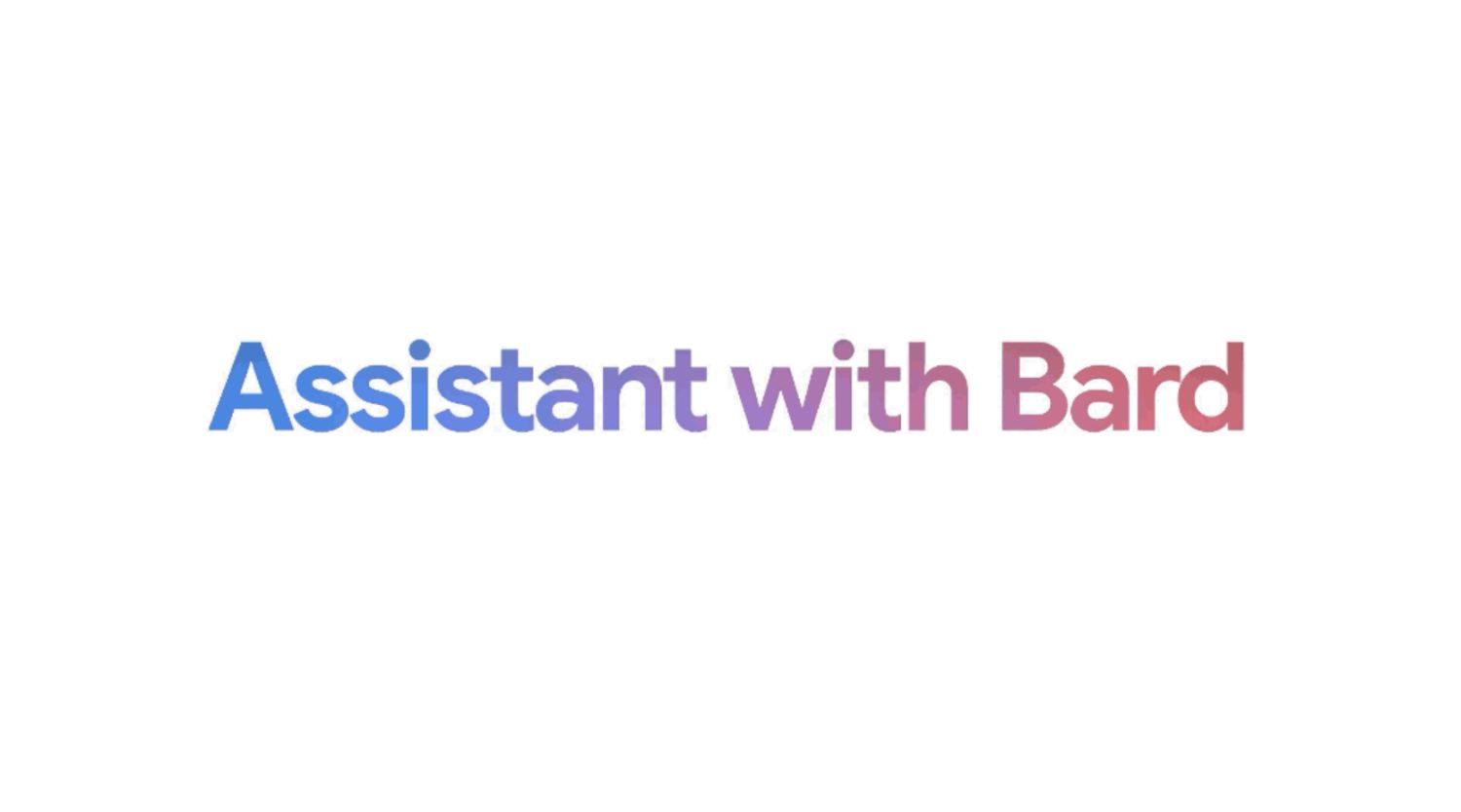 google assistant with bard logo