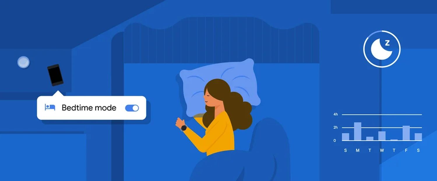 google bedtime mode schlafen