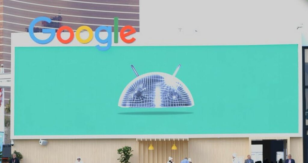 Google auf der CES 2023: Ein kurzer Blick auf Googles Messestand rund ...