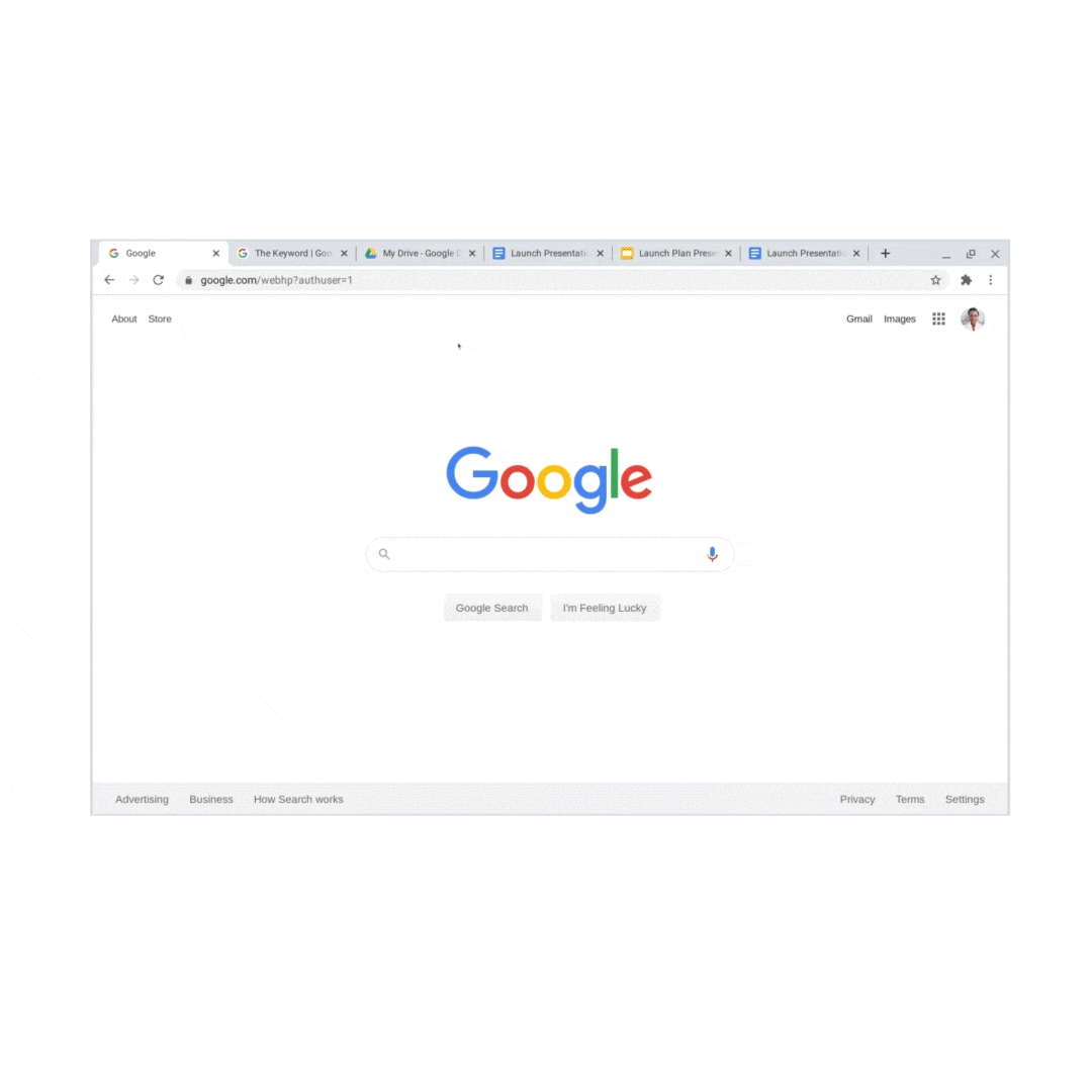 google chrome 85 tab desktop