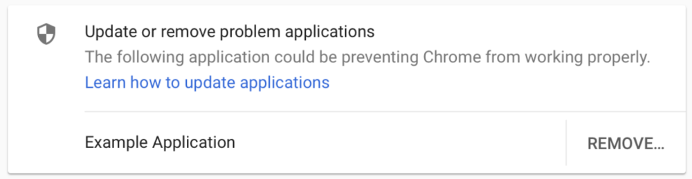 google chrome app inject