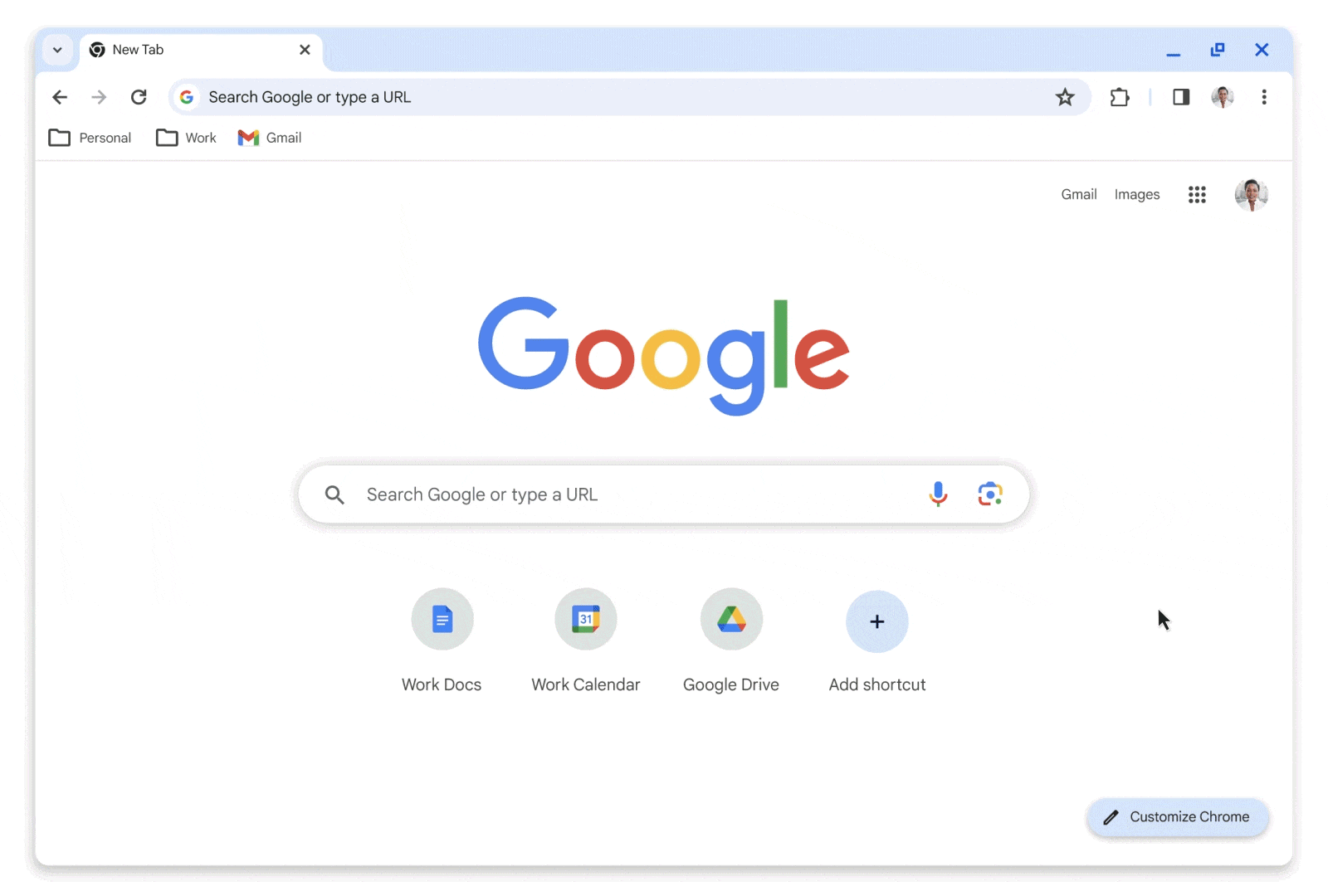 google chrome browser anpassen