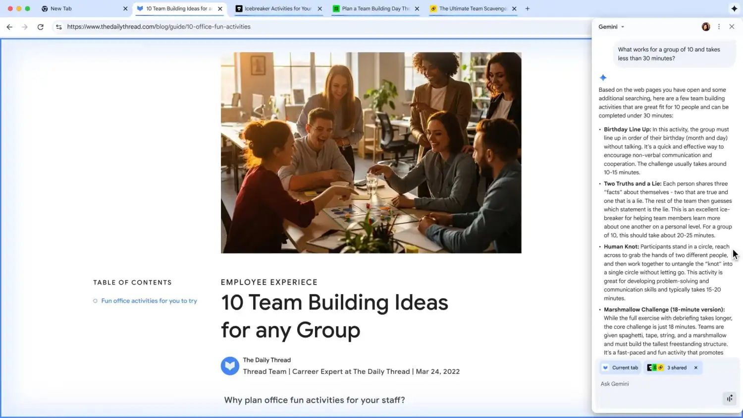google chrome gemini