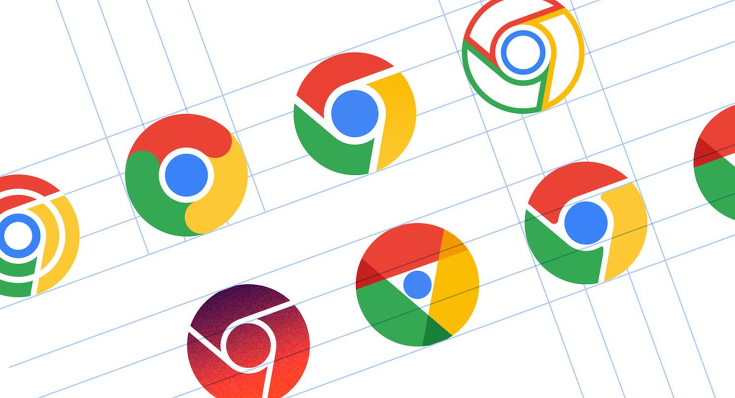 google chrome logo entwürfe