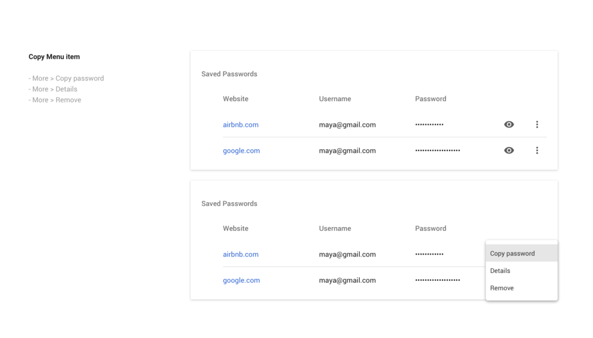 google chrome password safe
