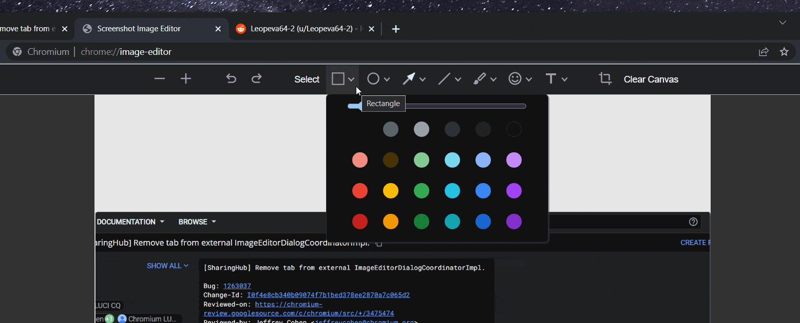 google chrome screenshot editor 0