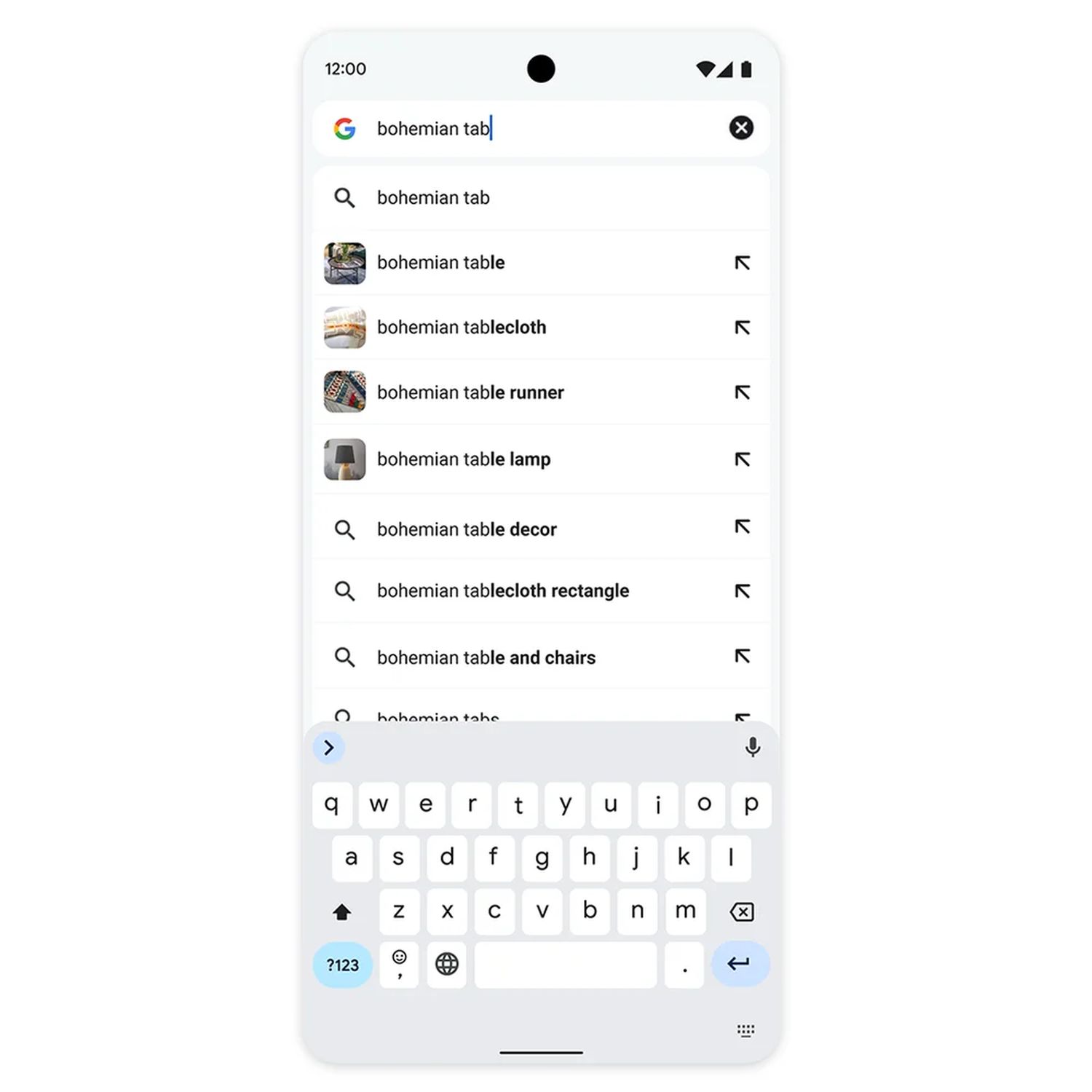 google chrome suchvorschläge android mit bilder