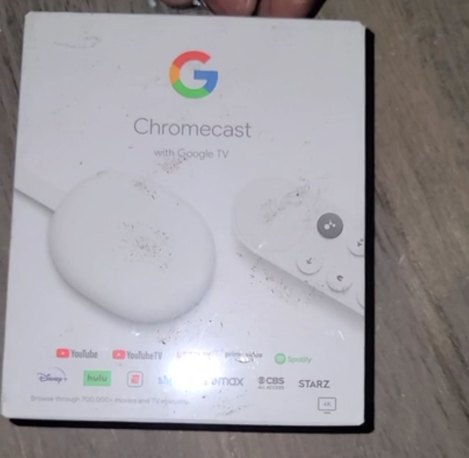 google chromecast packung