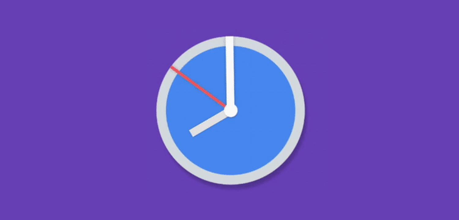 google clock logo uhr