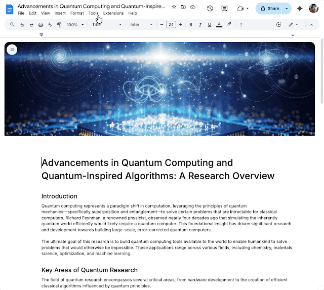 google docs gemini audio zusammenfassung